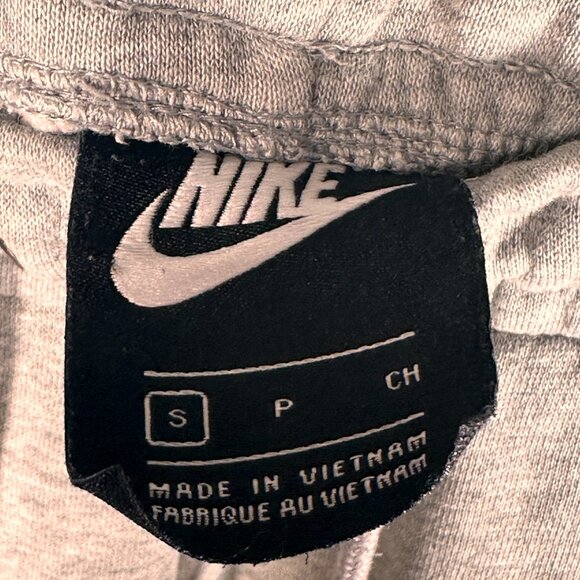 Nike Gray Fleece Jogger Sweatpants - Size Small - Picture 4 of 4